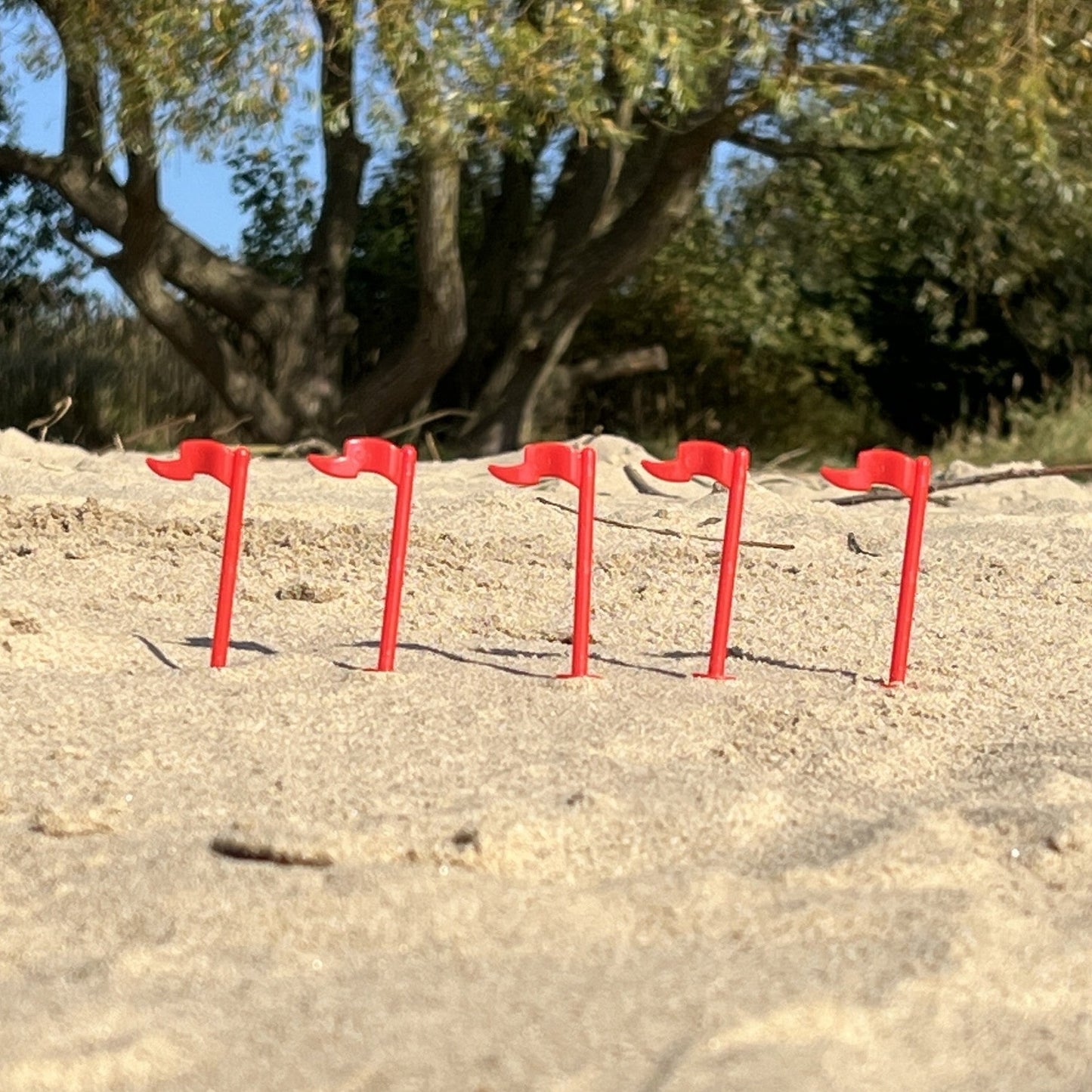 Sandmasons Sandcastle Kit Flags. Decorative flags to add that finishing touch to your epic sandcastle build.